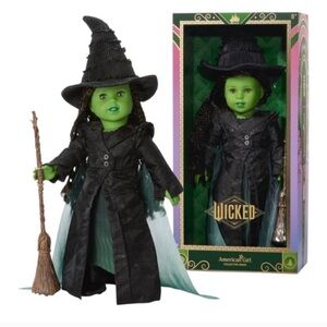 American Girl WICKED ELPHABA DOLL Collector Series Limited Edition Witch Costume